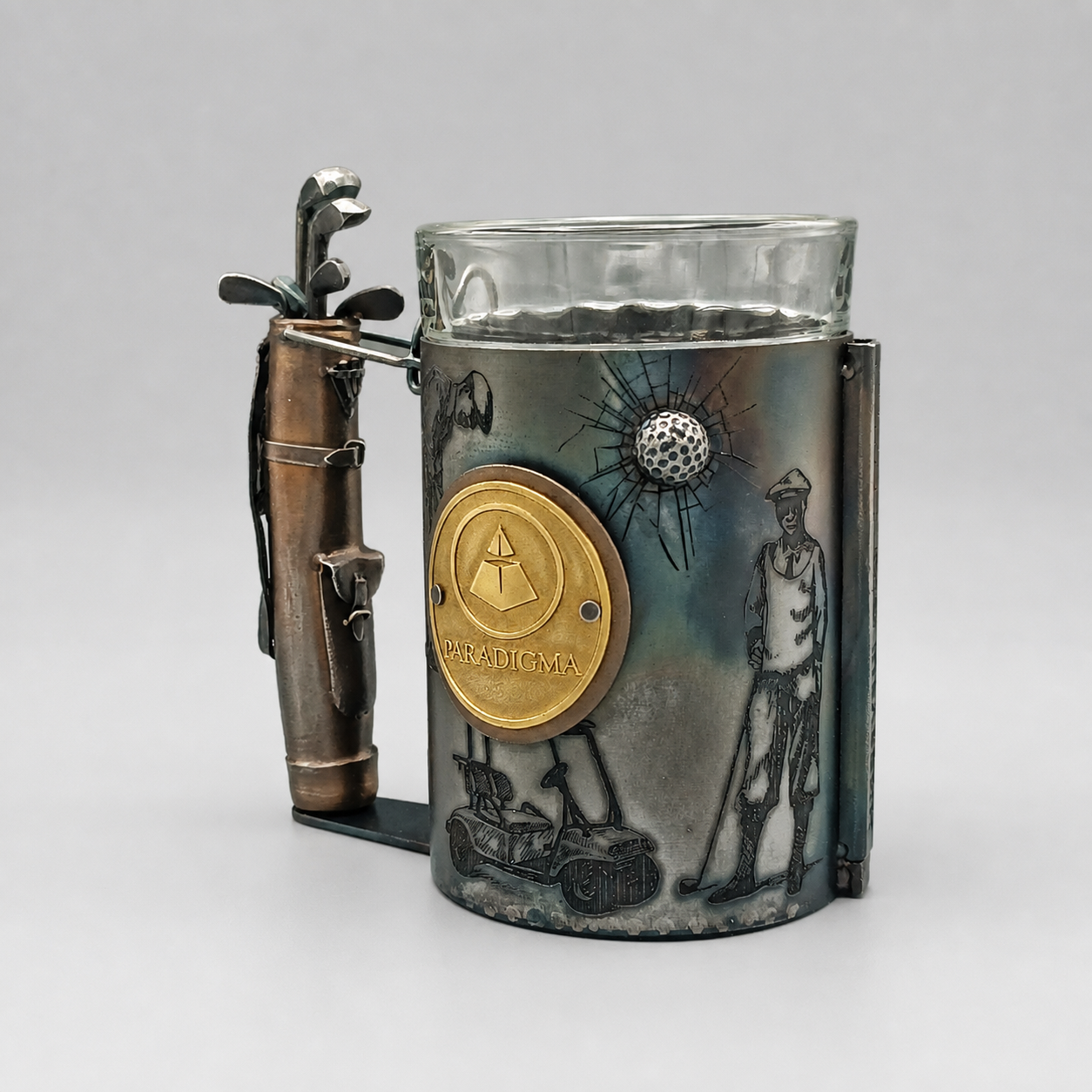 Подарочный подстаканник Игрок в гольф — книголюб